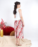 Sakura Japanese Cotton Culottes - Pink