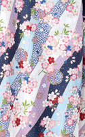 Sakura Japanese Cotton Culottes - Blue