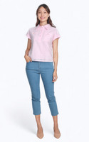 Sera Eyelet Shirt - Pink