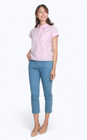 Sera Eyelet Shirt - Pink