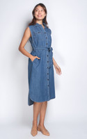 Tiara Denim Dress - Denim