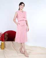 Josie Eyelet Skirt - Pink