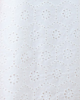 Josie Eyelet Top - White