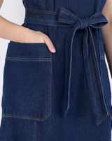 Arwen Denim Midi Dress - Denim