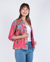 Soraya Batik Kimono Jacket - Pink