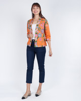 Soraya Batik Kimono Jacket - Orange