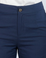 Salene Linen Pants - Navy