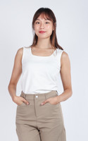 Zeria Basic Tank Top - White