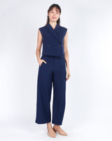 Aspen Tailored Pants - Navy