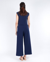 Aspen Tux Vest Top - Navy