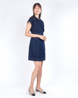 Moonstone Denim Dress - Denim