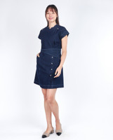 Moonstone Denim Dress - Denim