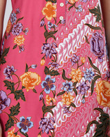 Reina Batik Shift Dress - Pink