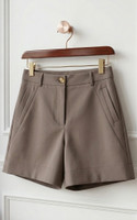 Jenyse Tailored Shorts - Taupe