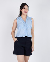 Jenyse Tailored Shorts - Navy