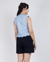 Jenyse Tailored Shorts - Navy