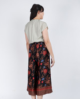 Eloise Rolled Neckline Top - Sand