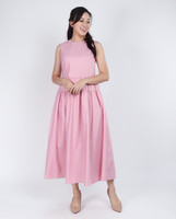 Verena Tiered Maxi Dress - Pink