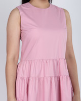 Verena Tiered Maxi Dress - Pink