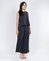 Catalina Straight Leg Pants - Grey