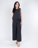Catalina Straight Leg Pants - Grey