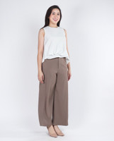 Santia Flowy Top - White