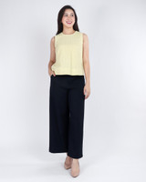 Mirabelle Eyelet Shift Top - Daffodil