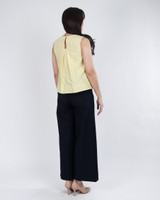 Mirabelle Eyelet Shift Top - Daffodil