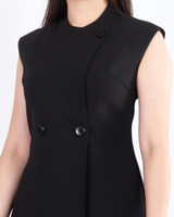 Mathias Midi Work Dress - Black