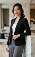 Tracie Classic Blazer - Black