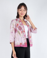 Nori Batik Kimono Jacket - Baby Pink