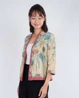 Nori Batik Kimono Jacket - Sand