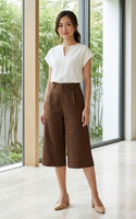 Raven Culottes - Chestnut