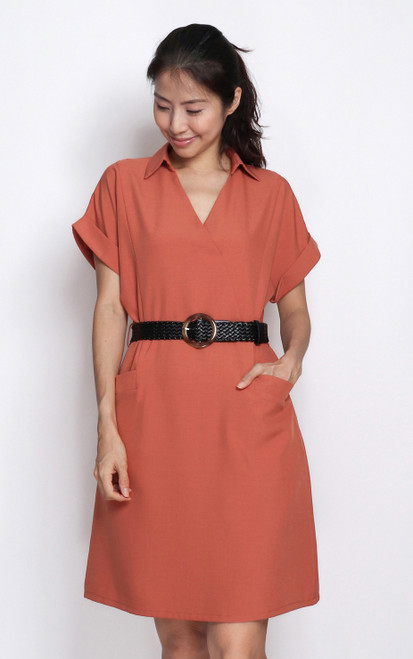 Braided Belt Dress - Sienna | Singapore 