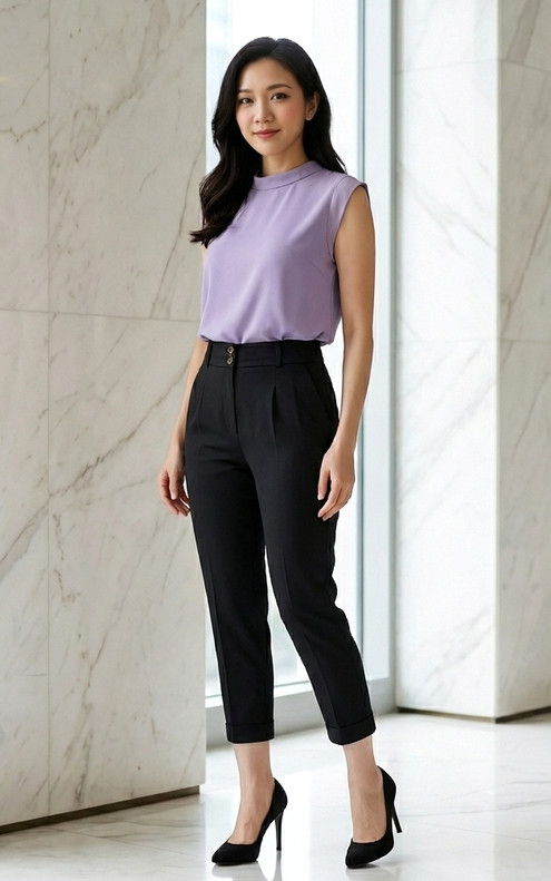 Peg Trousers - Black