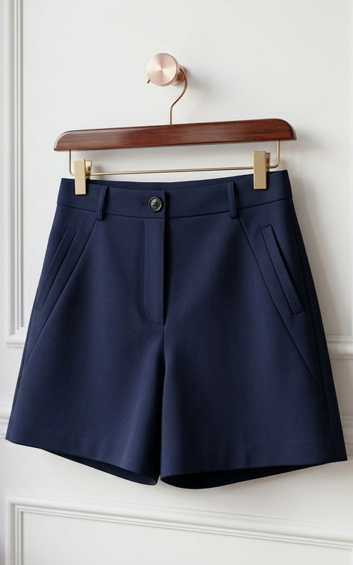 Jenyse Tailored Shorts - Navy