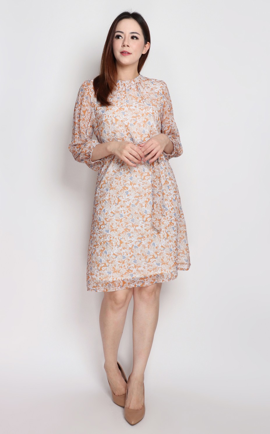 chiffon office dresses