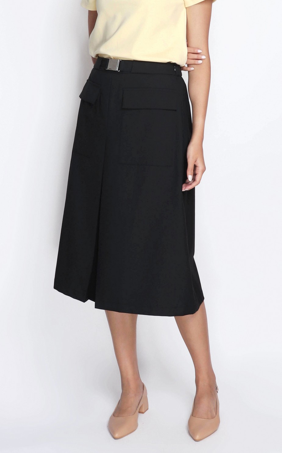 スカート melt the lady back pleats skirt black melt the lady back pleats skirt スカート