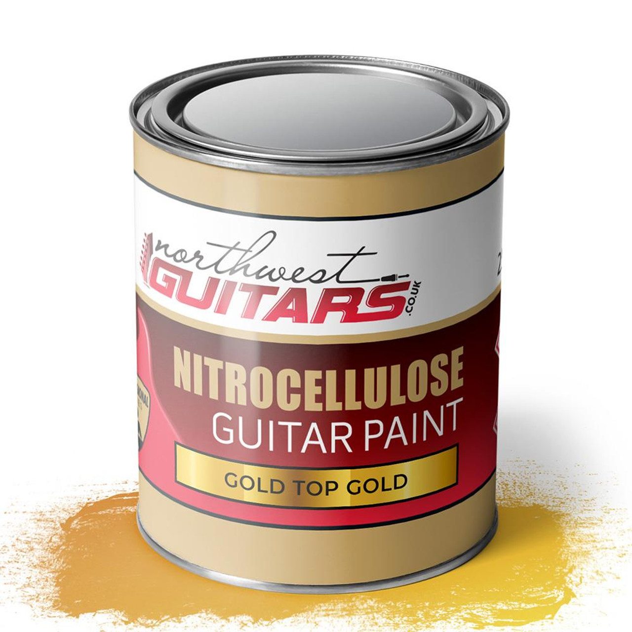 Les Paul Goldtop Gold Nitrocellulose Guitar Paint Lacquer 250ml