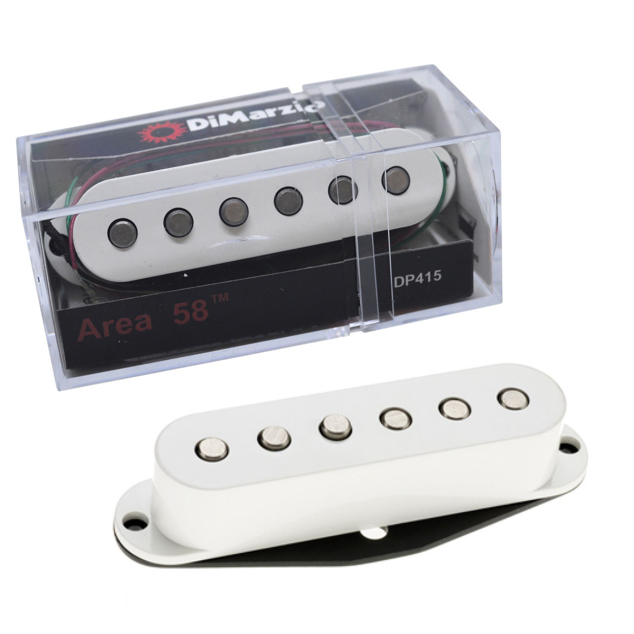 DiMarzio DiMarzio Area '58 Single Coil Pickup for Stratocaster - White