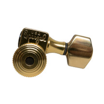 Trim Lok Locking Tuners Machine Heads - Gold - 6 in line