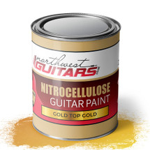 Les Paul Goldtop Gold Nitrocellulose Guitar Paint / Lacquer 250ml