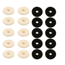 Felt Washers Set of 10 for Strap Buttons