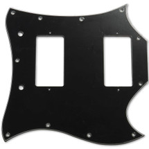 SG Custom Pickguard - Black 3 Ply