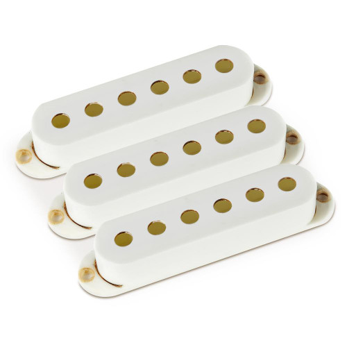 Master Relic 50’s Stratocaster Compatible Pickup Covers - White