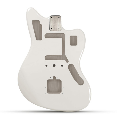 fender jaguar arctic white