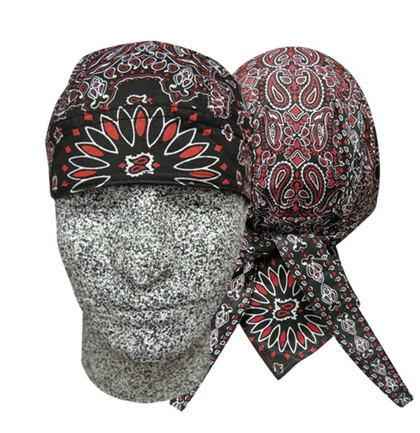 Danbanna Deluxe:  Black/Red Paisley