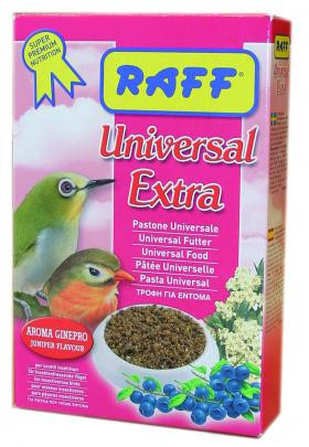 Universal Extra - soft food for insectivorous birds. Renowned for its digestibility, light texture and Juniper flavor. 