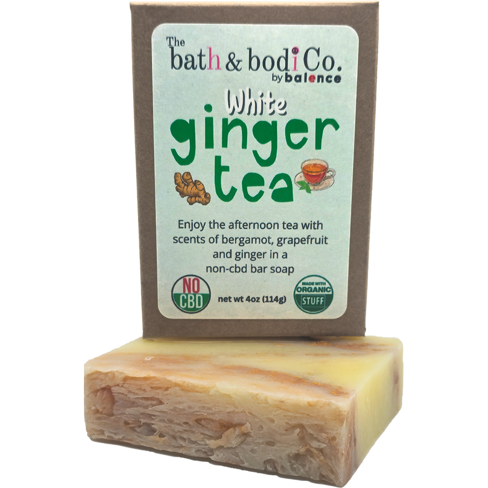 White Tea & Ginger -  Non-CBD Bar Soap