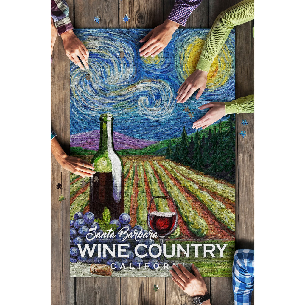 Santa Barbara Wine Country Puzzle